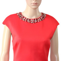 Ted Baker Midi Dress in Red