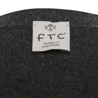 Ftc Knitted coat in grey