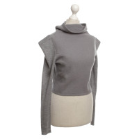 Alexander McQueen Short sweater in grey