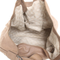 Gucci Handtasche aus Baumwolle in Taupe