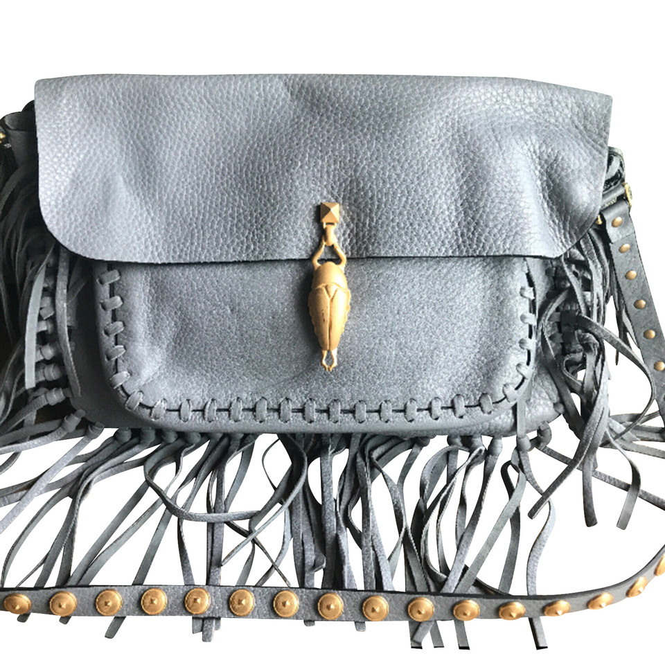 Valentino Garavani Handbag Leather in Blue