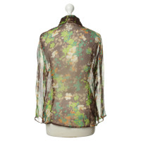 D&G Zijden blouse met bloemenpatroon