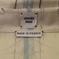 Hermès zijden blouse