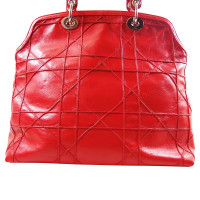 Christian Dior Granville Bag Leather in Red