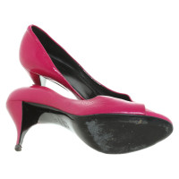 Pierre Hardy Leather peep toes