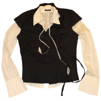 Strenesse Cream-white shirt and vest