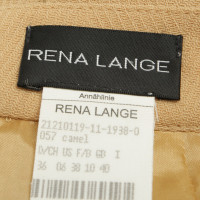 Rena Lange Costume in ocher