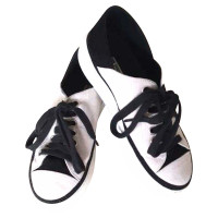 Ann Demeulemeester Chaussures de sport en Noir / Blanc