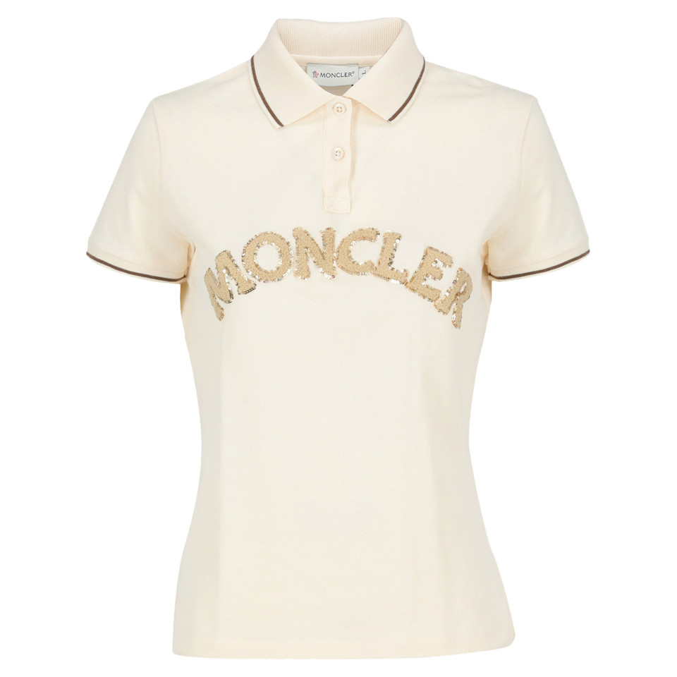 Moncler Top Cotton in Yellow