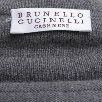 Brunello Cucinelli Pelzweste in grey