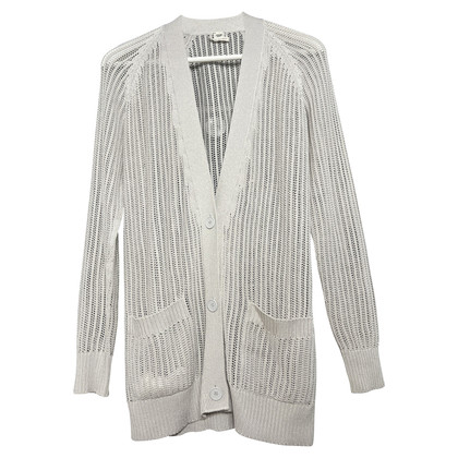 Hermès Strick aus Seide in Grau