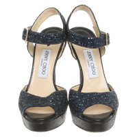 Jimmy Choo Sandalen in Blau