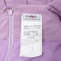 Chanel Geplooide rok van zijde