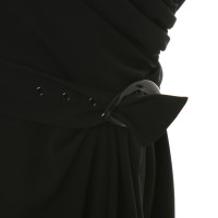 Mugler Kleid in Schwarz