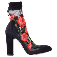 Dolce & Gabbana pumps con ricami floreali
