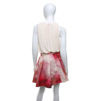 Elisabetta Franchi Dress in beige / pink / red