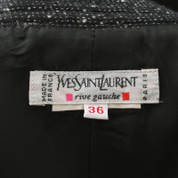 Yves Saint Laurent Kostüm in Schwarz/Weiß