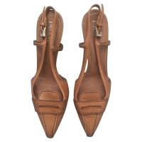 Prada pumps in brown