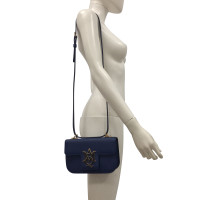 Alexander McQueen Insignia blu bag