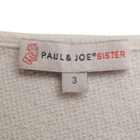 Paul & Joe sweat-shirt à manches courtes beige