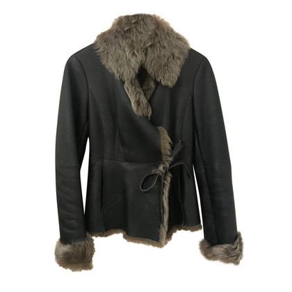 Hugo Boss Jacket/Coat Fur in Brown