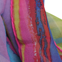 Emanuel Ungaro Sciarpa di seta in Multicolor