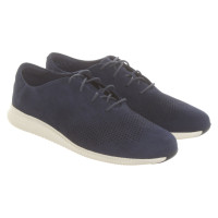 Cole Haan Chaussures à lacets en Daim en Bleu