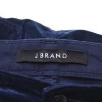 J Brand Pantalon en velours bleu foncé