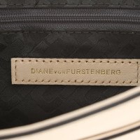 Diane Von Furstenberg Handtas in crème