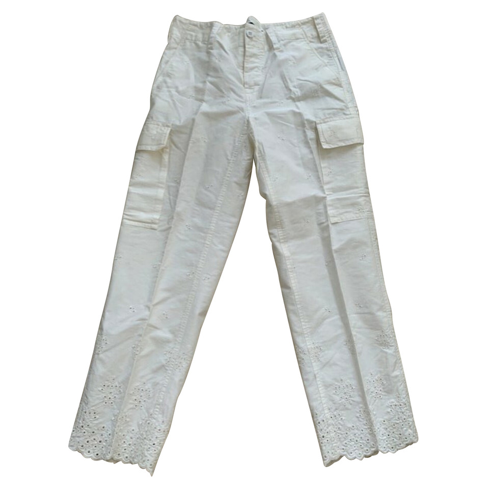 Ralph Lauren Trousers Cotton in Cream