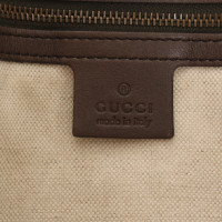 Gucci Handtas in donker olijfgroen