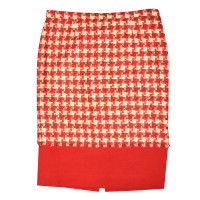 Moschino skirt wool with Pepita pattern