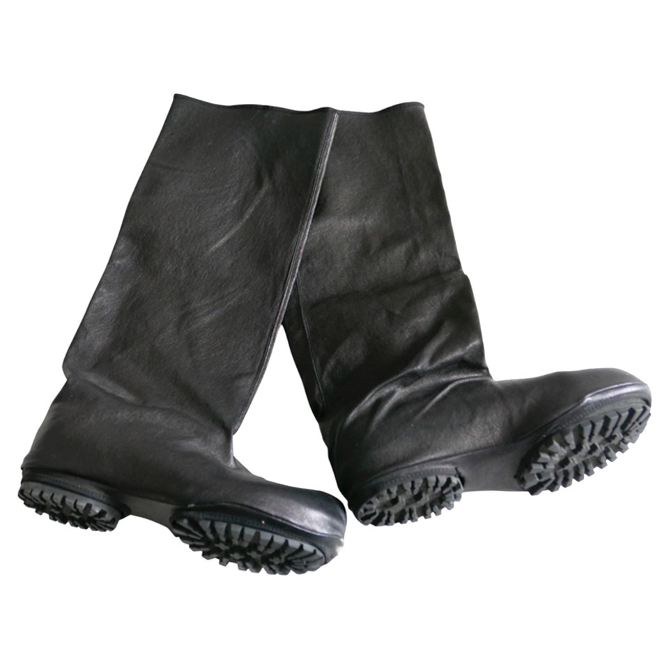 Maison Martin Margiela Boots Leather in Black