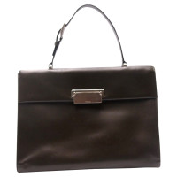 Prada Shopper Leather in Brown