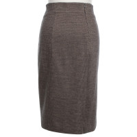 Luisa Cerano skirt with houndstooth pattern