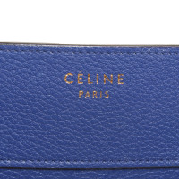 Céline Luggage Leer in Blauw
