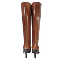 Dries Van Noten Boots Leather in Brown
