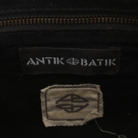 Antik Batik Sac à main à franges en cuir