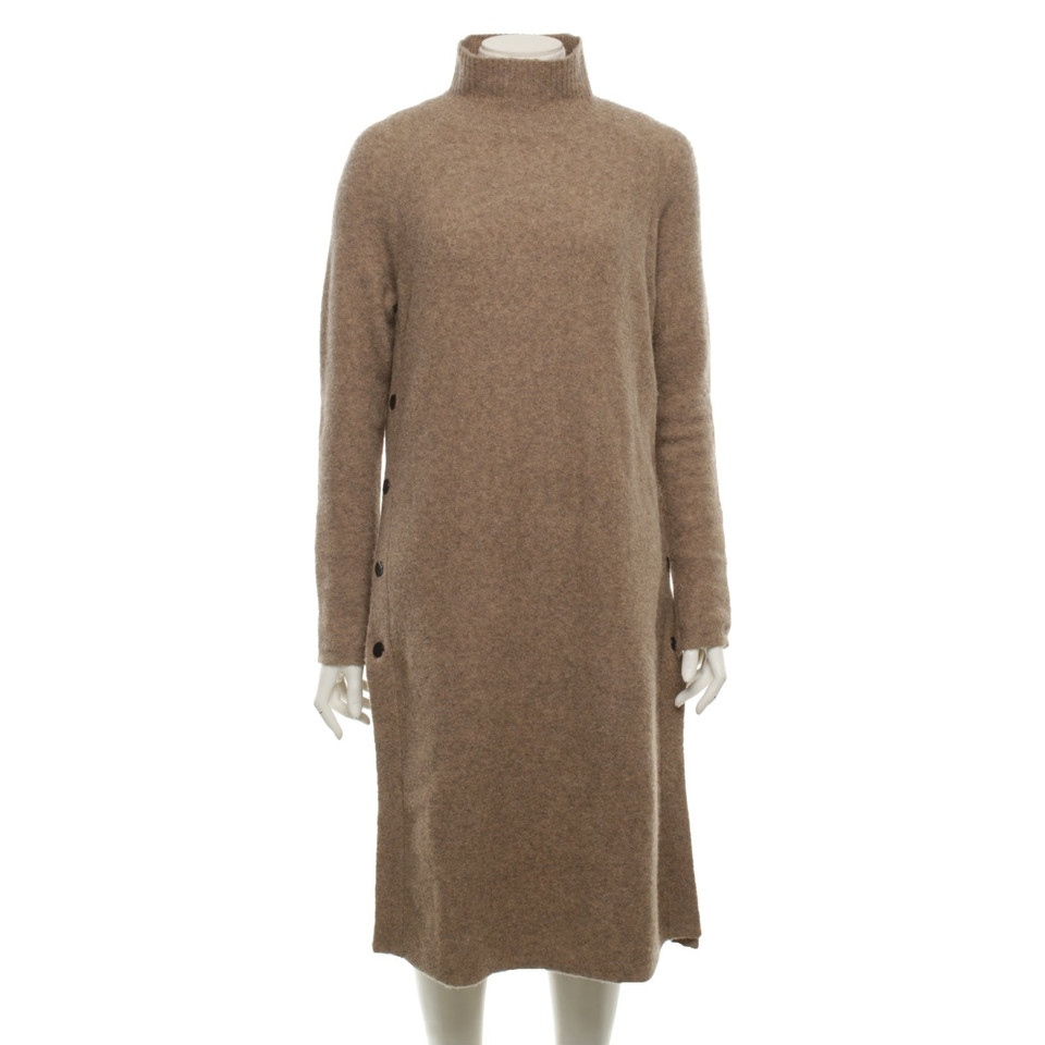 By Malene Birger Knitted dress in grey-brown