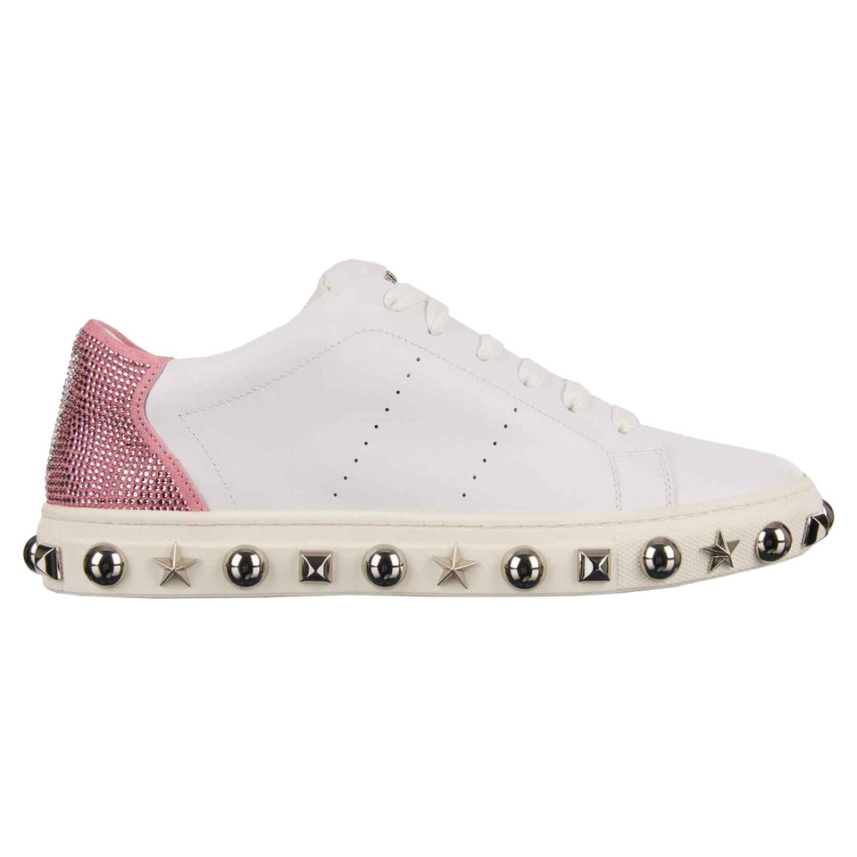 Philipp Plein Sneakers Leer in Wit