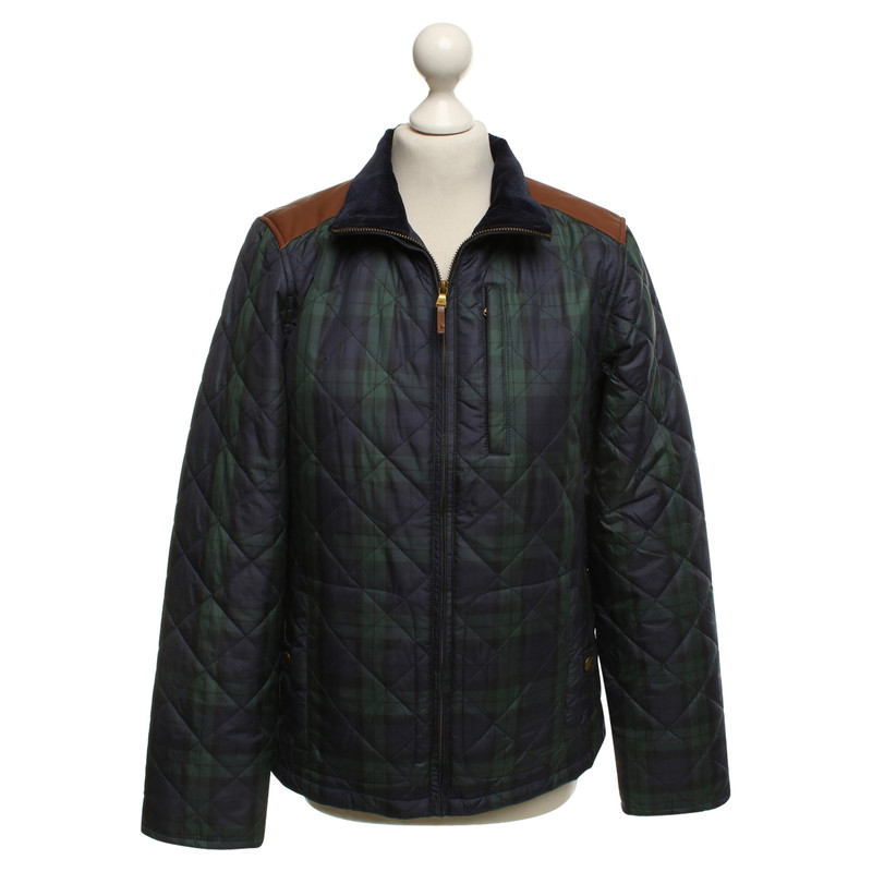 ralph lauren green quilted jacket