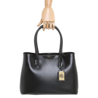 Ralph Lauren Handbag Leather in Black