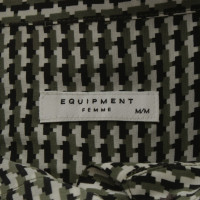 Equipment Zijden blouse met print