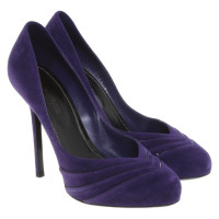 Sergio Rossi Suede suede Plateau-Pumps