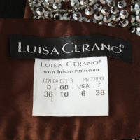 Luisa Cerano Cintura con finiture in paillettes