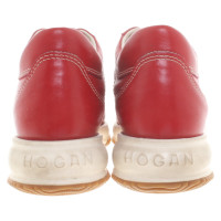 Hogan Sneakers in Rot/Creme