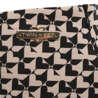 Twin Set Simona Barbieri skirt with heart pattern
