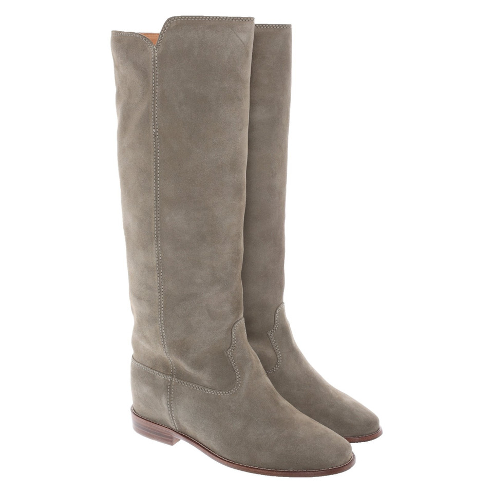 Isabel Marant Crisi Leather in Beige