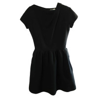 Victoria Beckham Kleid aus Baumwolle in Schwarz