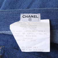 Chanel Jeansrock in Blau